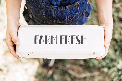 Fresh Bread - Farmhouse Font Font KA Designs 