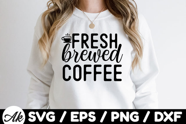 Fresh brewed coffee svg SVG akazaddesign 