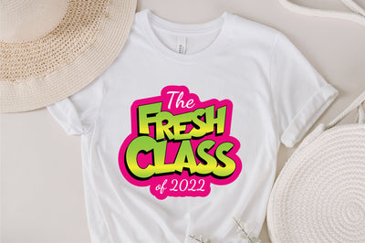 fresh class of 2022, neon colors, fresh class, 2022,graduation, grad, fresh prince style, graffiti, png, svg, greymoonstudio SVG Fauz 