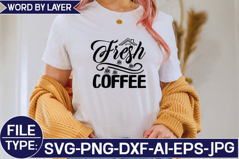 Fresh Coffee SVG Cut File SVG Studio Innate 