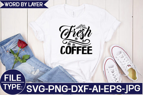 Fresh Coffee SVG Cut File SVG Studio Innate 