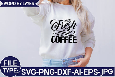 Fresh Coffee SVG Cut File SVG Studio Innate 