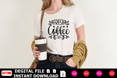 Fresh Coffee SVG Shahin alam 