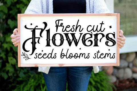 Fresh cut flowers SVG Design SVG Regulrcrative 