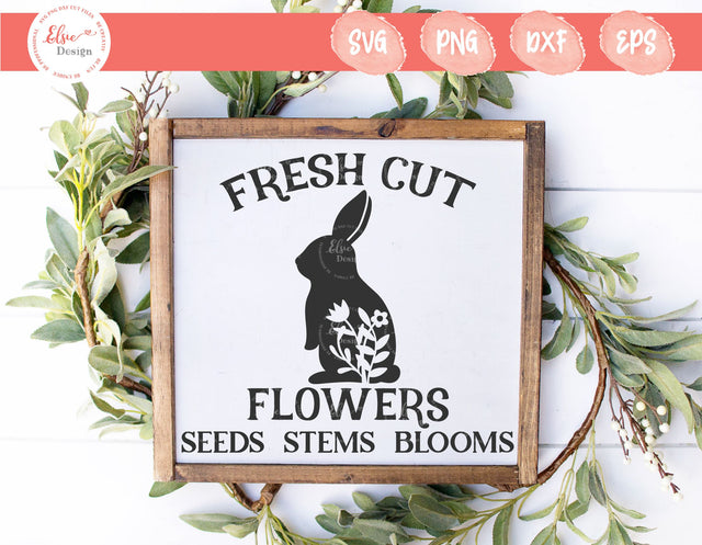 Fresh Cut Flowers - SVG, PNG, DXF, EPS SVG Elsie Loves Design 