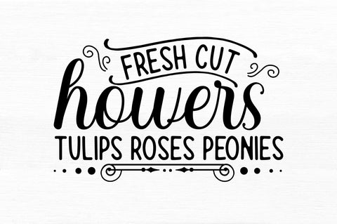 Fresh cut howers SVG Design SVG Regulrcrative 