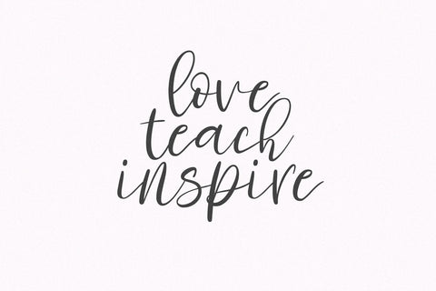 Fresh Daisy - Farmhouse Script Font Font KA Designs 