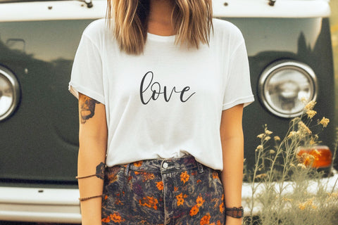 Fresh Daisy - Farmhouse Script Font Font KA Designs 