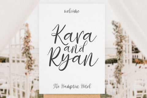 Fresh Daisy - Farmhouse Script Font Font KA Designs 