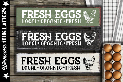 Fresh Eggs SVG SVG Whimsical Inklings 