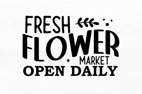 Fresh flower market SVG Design SVG Regulrcrative 