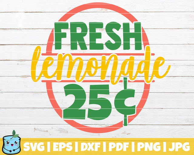 Fresh Lemonade 25 SVG MintyMarshmallows 