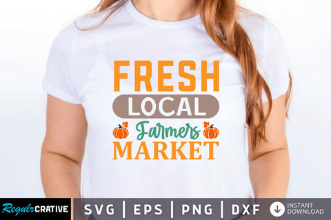 Fresh local farmers SVG SVG Regulrcrative 