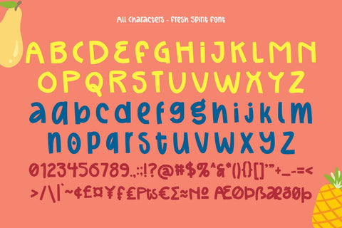 Fresh Spirit Font yumnatype 