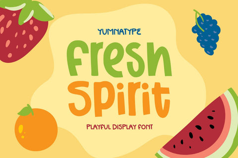 Fresh Spirit Font yumnatype 