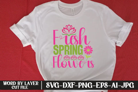 Fresh Spring Flowers SVG CUT FILE SVG MStudio 