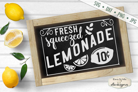 Fresh Squeezed Lemonade - 10 Cents - SVG SVG Ewe-N-Me Designs 