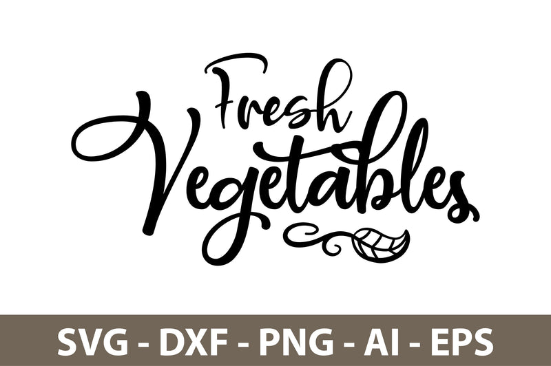 Fresh Vegetables svg SVG nirmal108roy 