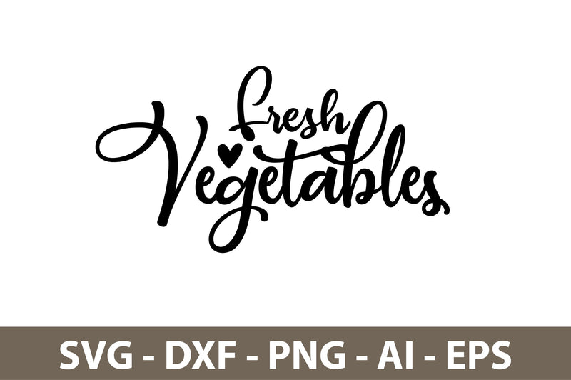 Fresh Vegetables svg SVG nirmal108roy 