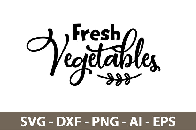 Fresh Vegetables svg SVG nirmal108roy 