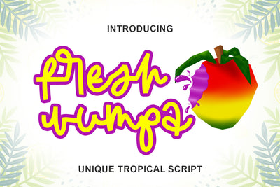 Fresh Wumpa Font Abo Daniel Studio 