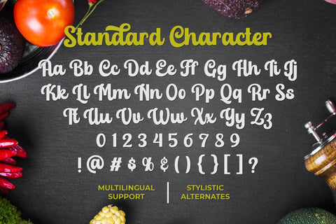 Freshtea Healthy - Charming and Elegant Font ahweproject 