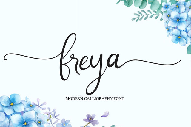 Freya Font Kasih Ibu 