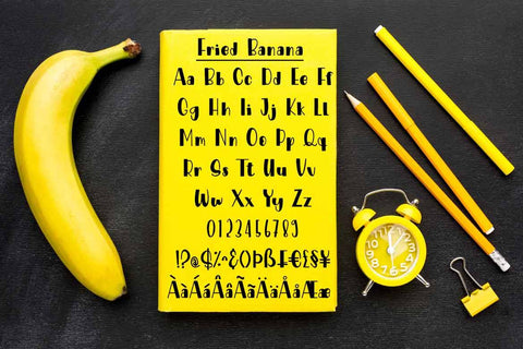 Fried Banana Font Supersemar Letter 