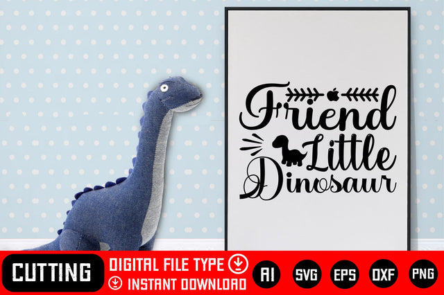Friend Little Dinosaur SVG CraftlabSvg29 