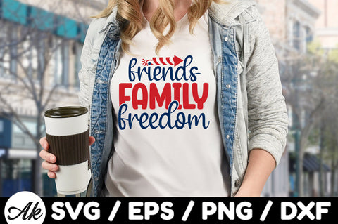 friends family freedom svg SVG akazaddesign 