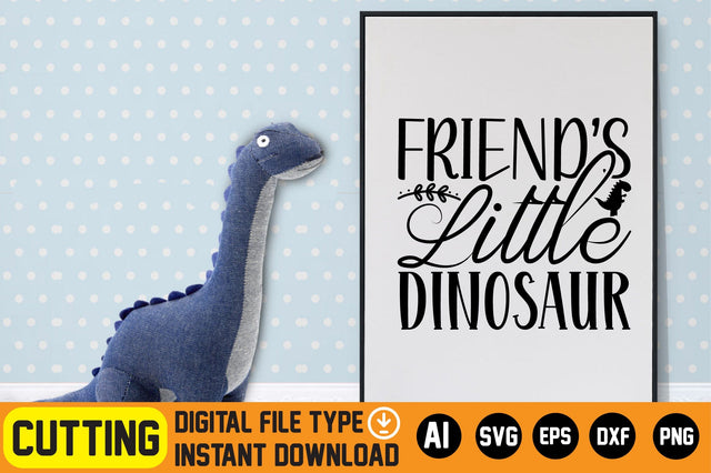 Friend’s Little Dinosaur SVG CraftlabSvg29 