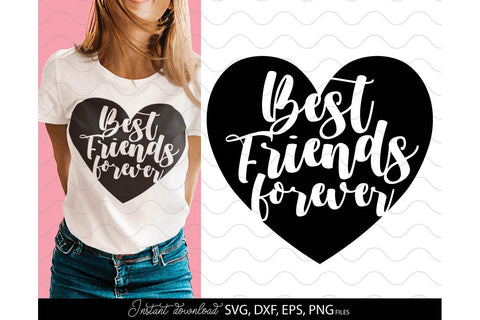 Friends Quotes SVG Bundle | Best Friends SVG | Besties SVG | Friend SVG | Girls Trip | Besties Forever SVG March Design Studio 