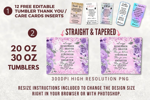 Friendship 20oz Skinny Tumbler Sublimation Design, Always Remember You Are Braver Tumbler Straight & Tapered PNG Digital Download Sublimation TumblersByPhill 