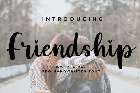 Friendship Font LetterdayStudio 
