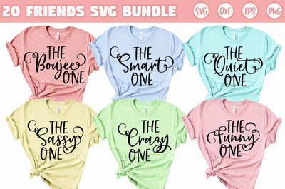 Friendship Friends SVG Bundle SVG Freeling Design House 