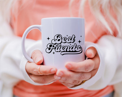 Friendship Quotes SVG Bundle, 6 Designs, Best Friends SVG, Friends Make The World Beautiful SVG, Friends Are The Family We Choose SVG SVG HappyDesignStudio 