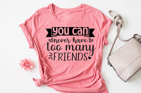 Friendship quotes SVG Bundle SVG DESIGNISTIC 
