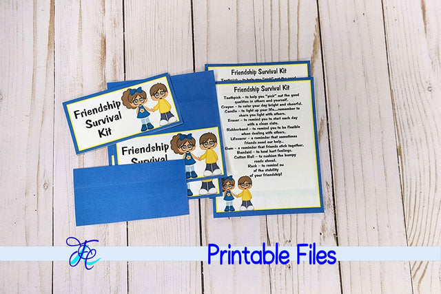 Friendship Survival kit 3D Paper Family Creations 