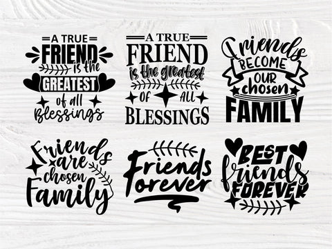 Friendship Svg Bundle, Best Friends Svg Designs SVG TonisArtStudio 