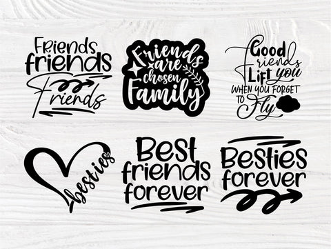 Friendship Svg Bundle, Best Friends Svg Designs SVG TonisArtStudio 