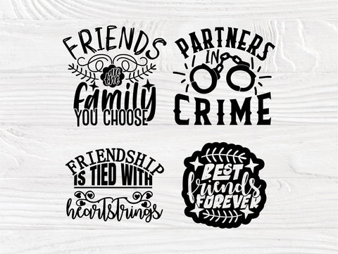 Friendship Svg Bundle, Best Friends Svg Designs SVG TonisArtStudio 