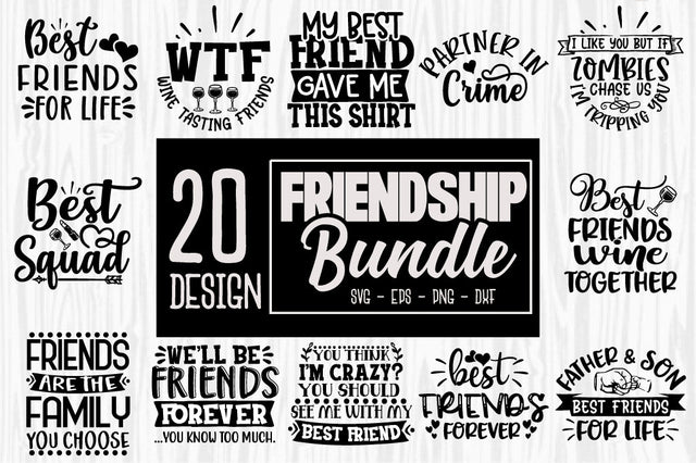 Friendship SVG Bundle SVG Svgcraft 