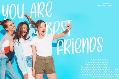 Friendstar – Handdrawn Font Font Good Java 