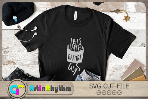 Fries Before Guys Svg, Funny Quote Svg, French Fries Svg, Fries Svg SVG Artinrhythm shop 