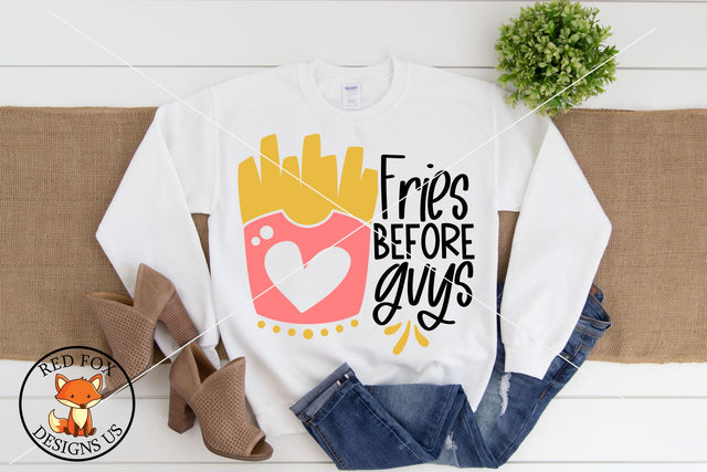 Fries Before Guys SVG, PNG, DXF SVG RedFoxDesignsUS 