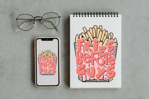 Fries Before Guys Valentine Sublimation Sublimation Jagonath Roy 