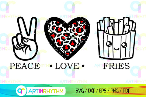 Fries svg SVG Artinrhythm shop 