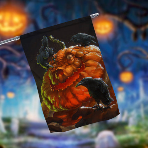 Fright Night Garden Flag - 12x18 Garden Flag Sublimation Design Download PNG File Instant Download Sublimation CaldwellArt 