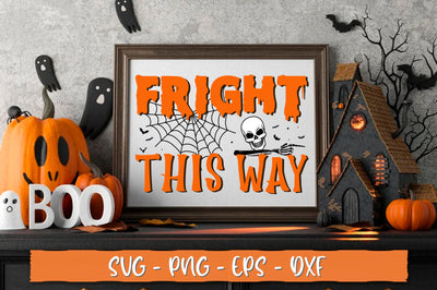 Fright this way Sign SVG SVG Shetara Begum 