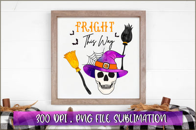 Fright this way Sublimation SVG Shetara Begum 